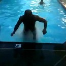 MMA Fighter B.J. Penn Jumps Out of a 3-Foot Pool…With No Hands (Waka Flaka!)