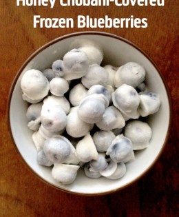 [Recipes] Chobani Covered Frozen Blueberries