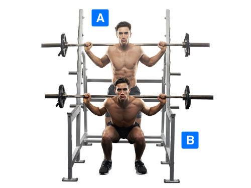 Are Full Squats Bad For Your Knees? are squats bad for your knees, are barbell squats bad for your knees, do squats cause knee pain, squats and knee pain, barbell squats and knee pain, squats knee pain, knee pain squats, squats knees, squatting knee pain, squat knee pain, squat form, squat technique, squats bad knees