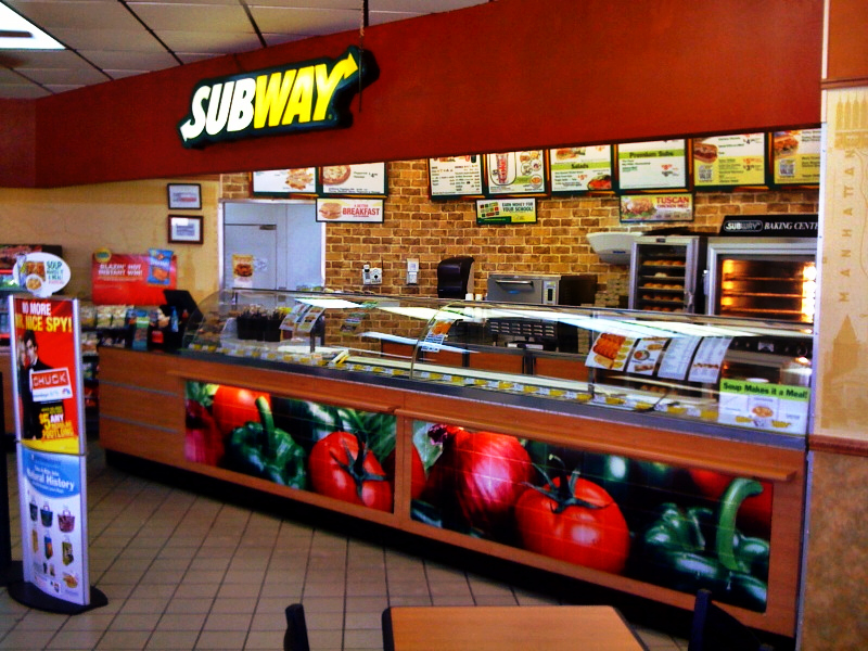 The Anatomy Of A Subway Sandwich — Will The Real Subway Please Stand Up? Subway interior
