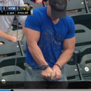 [Video] Jacked Mets Fan Taken Down By Water Bottle, Gets Absolutely Slammed By Announcers