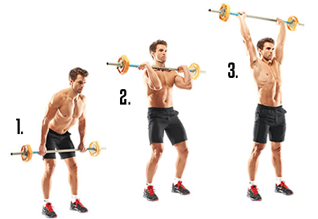 Barbell Clean & Press Barbell Clean & Press