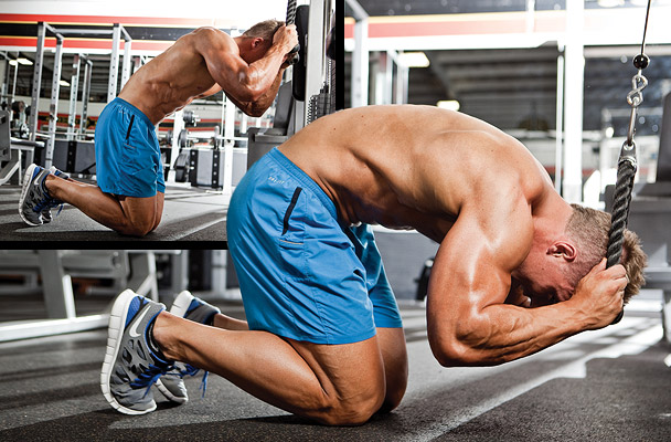 Cable Crunches Cable Crunches, abs workout, ab workout, ab workout plan, abs workout plan, ab workout routine, abs workout routine, core workout, core workout routine, six pack workout, six pack abs workout, six pack workout plan, ryan reynolds abs, ryan reynolds ab workout, marissa miller abs, marissa miller abs workout