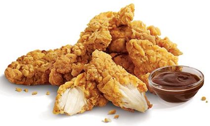 Checkers Screamin' Chicken Strips Meal, fast food, fast food nutrition, fast food calories, worst fast food items, most fattening fast food items, unhealthiest fast food items, fast food lists, worst fast food item in america, fast food restaurants, fast food facts, healthy fast food, fast food list, fast food nutrition facts