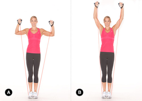 resistance band standing shoulder press, resistance band exercises, resistance bands, best resistance band exercises, best resistance band workouts, resistance band workouts, resistance bands exercises, resistance bands workouts, resistance band workout, resistance band training