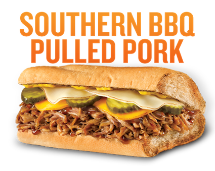 Quiznos Southern BBQ Pulled Pork Sub, fast food, fast food nutrition, fast food calories, worst fast food items, most fattening fast food items, unhealthiest fast food items, fast food lists, worst fast food item in america, fast food restaurants, fast food facts, healthy fast food, fast food list, fast food nutrition facts