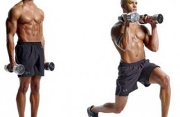 UberExercise — Liquify Fat AND Tear Up Your Butt, Biceps, And Quads With Lunging Biceps Curls