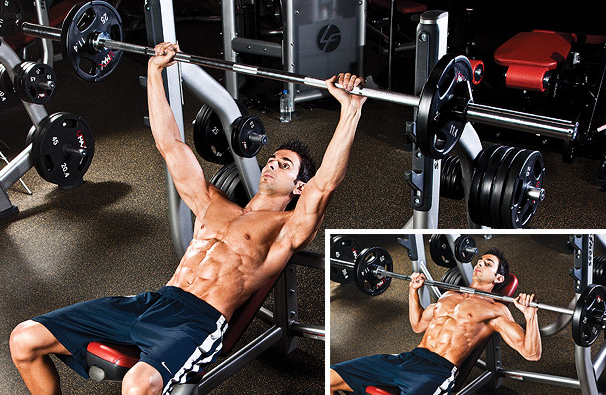 incline barbell bench press, workout program, workout split, workout plan, workout plans, workout programs, workout programs for men, workout programs for women, workout program to build muscle, workout program to burn fat