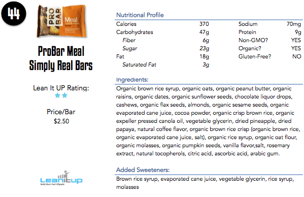 probar meal bars, probar meal bar nutrition, best bars, snack bars, nutrition bars, protein bar, granola bars, fruit and nut bars, nut bars, seed bars, paleo bars, gluten free bars, health bars, healthy snack bars, nutrition bar, top energy bars, top bars