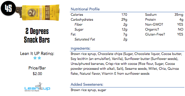 2 DEGREES bars, 2 degrees bars nutrition, best bars, snack bars, nutrition bars, protein bar, granola bars, fruit and nut bars, nut bars, seed bars, paleo bars, gluten free bars, health bars, healthy snack bars, nutrition bar, top energy bars, top bars