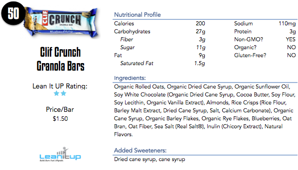 clif crunch bars, clif crunch bars nutrition, best bars, snack bars, nutrition bars, protein bar, granola bars, fruit and nut bars, nut bars, seed bars, paleo bars, gluten free bars, health bars, healthy snack bars, nutrition bar, top energy bars, top bars